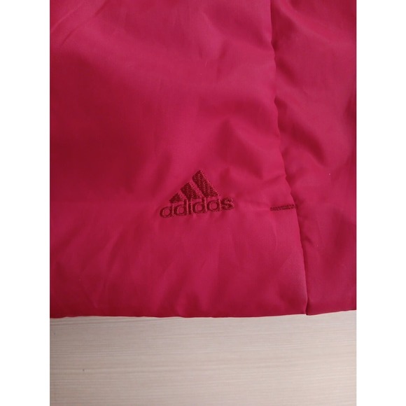 Adidas NC State Wolfpack Puffer Vest Red Womens Full Zip Embroidered Size S - Picture 6 of 9